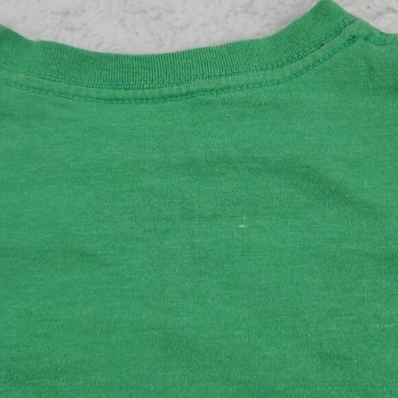 St Patrick's Day Size Medium Guinness Liverpool Green Tee Clover Stamped Patch - Picture 7 of 8